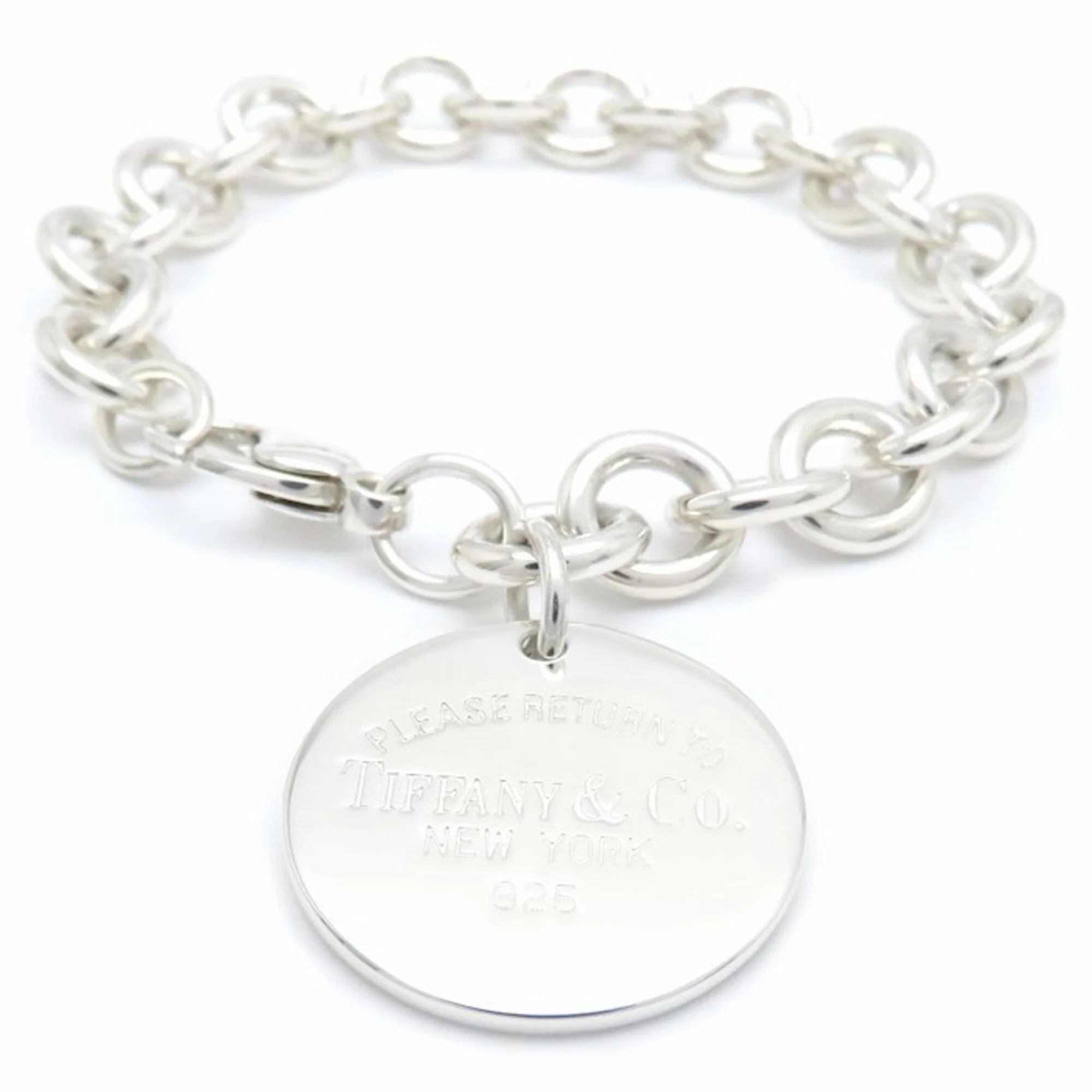 Tiffany&Co. Tiffany & Co. Return To Round Tag Bracelet Sv925 Women's 295618